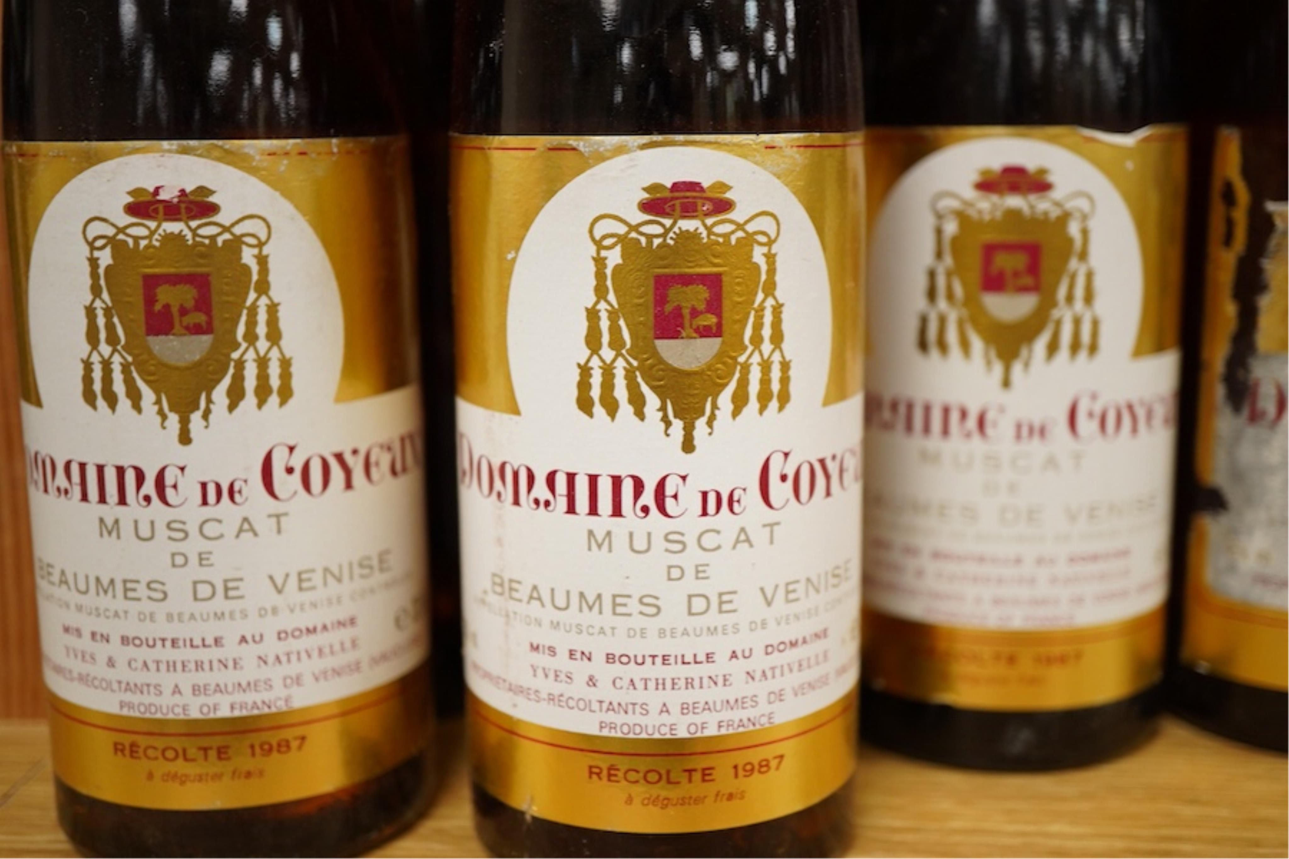 Domaine de Coyeux Muscat de Beaumes de Venise, 1987, seventeen bottles